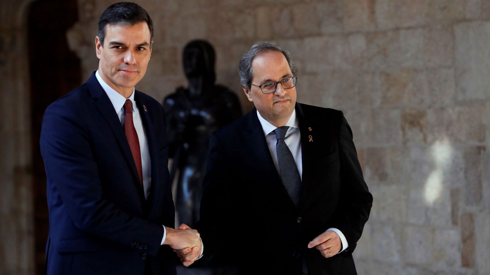 Boletines RNE - Pedro Sánchez y Quim Torra, reunidos en el Palau de la Generalitat - Escuchar ahora