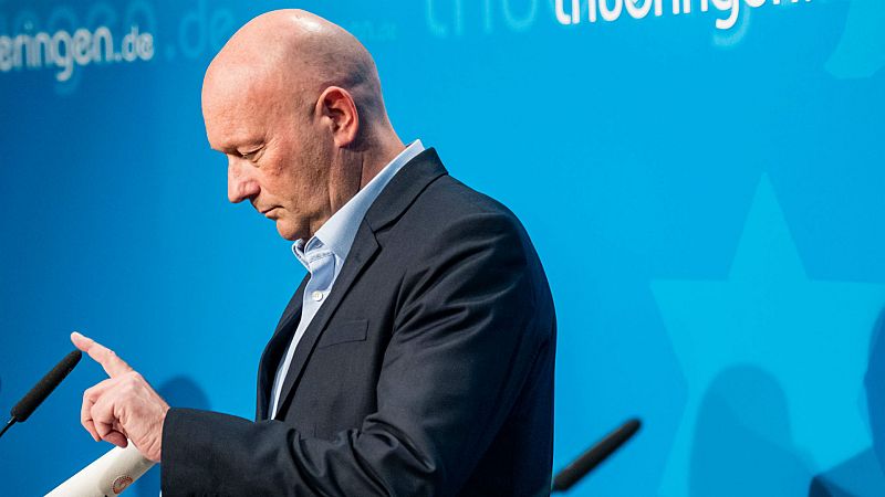   El líder de los liberales en Turingia dimite tras recibir el apoyo de la ultraderecha - Escuchar ahora 
