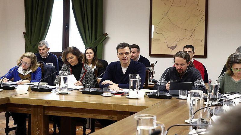 14 horas fin de semana - Reunión del Gobierno en Quintos de Mora exponiendo prioridades ministeriales - Escuchar ahora