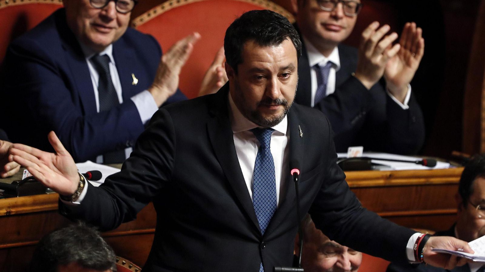 Boletines RNE - El Senado italiano retira la inmunidad a Salvini - Escuchar ahora