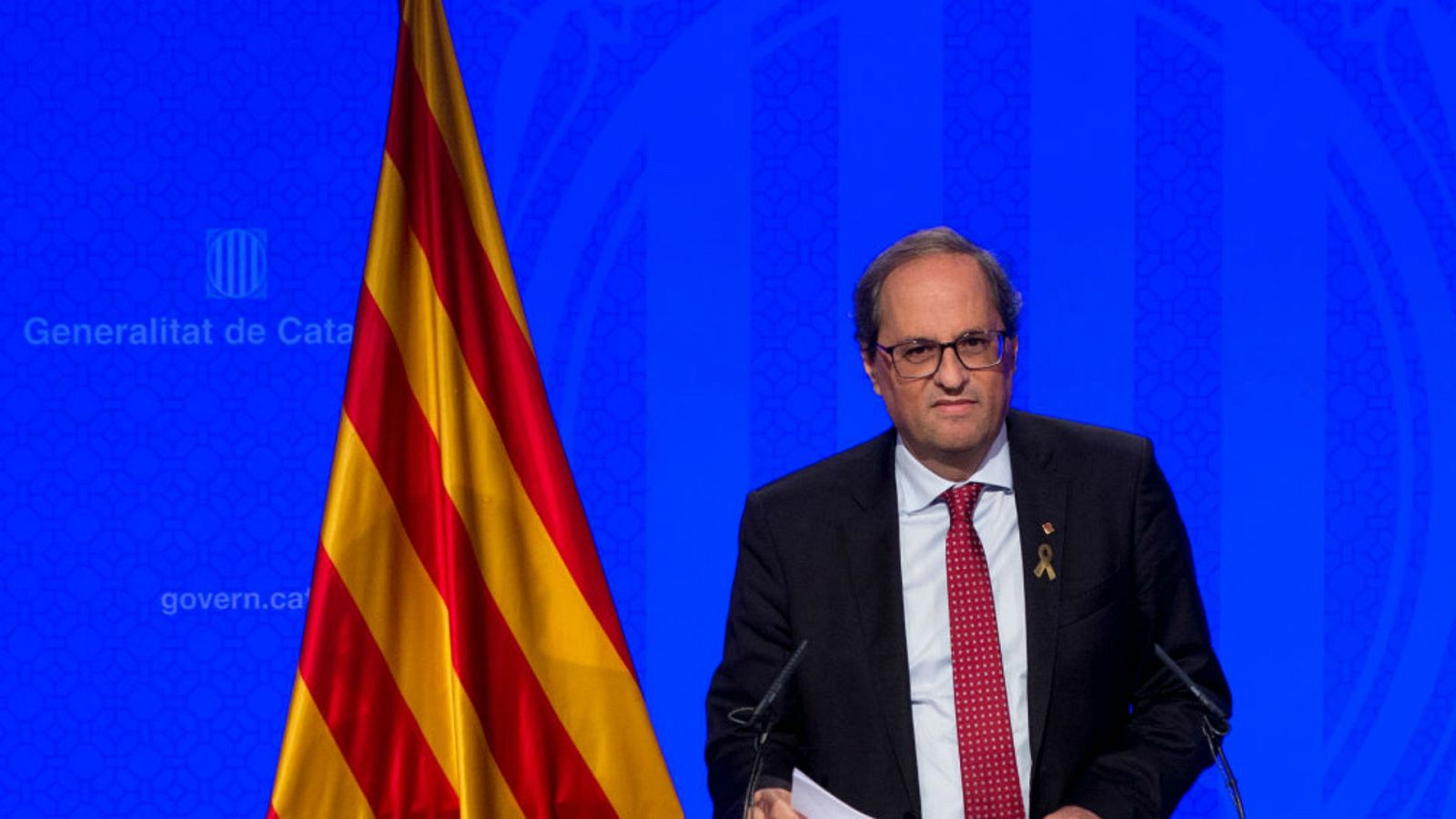 14 horas - El president de la Generalitat critica la unilateralidad de la fecha - Escuchar ahora