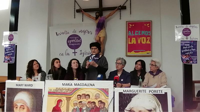 14 horas - Las mujeres eclesiásticas reclaman la igualdad en la Iglesia - Escuchar ahora
