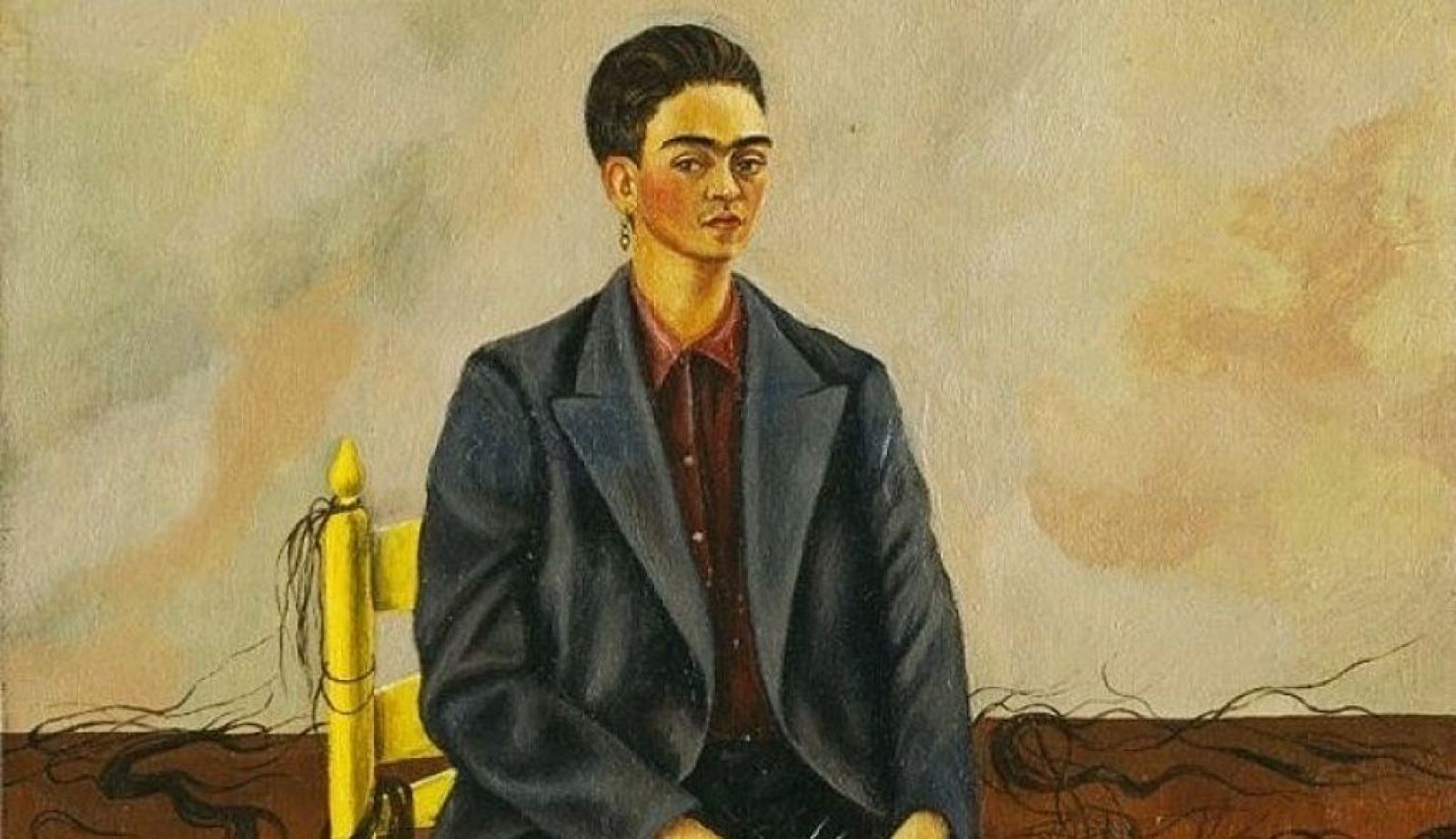 El gallo que no cesa - Punto de fuga: "Autorretrato con pelo cortado", de Frida Kahlo - Escuchar ahora