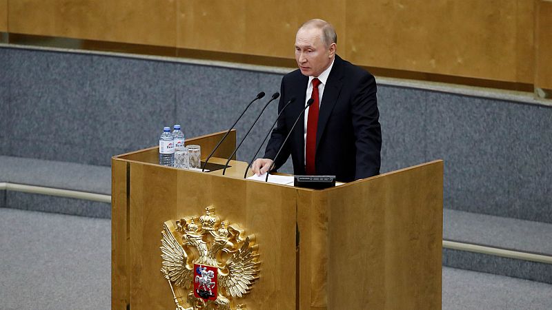Boletines RNE - Putin podrá presentarse como candidato en 2024 gracias a un acuerdo de la DUMA - Escuchar ahora 
