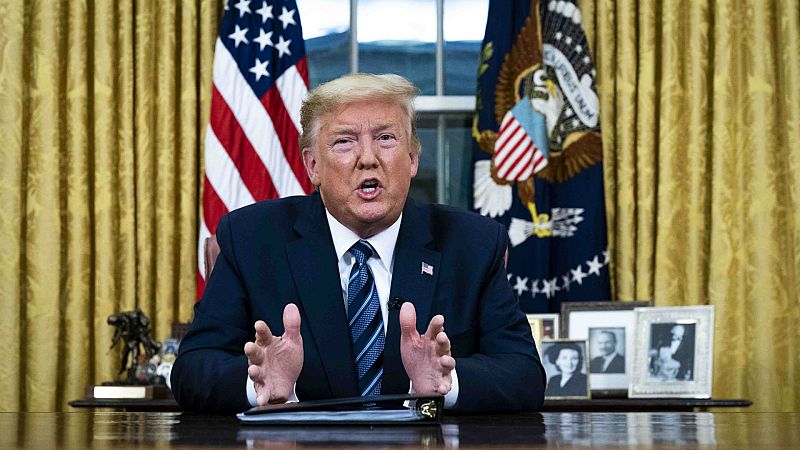 Las mañanas de RNE con Íñigo Alfonso - Trump prohíbe los vuelos de Europa durante 30 días por el coronavirus - Escuchar ahora