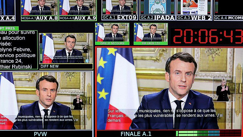 Las mañanas de RNE con Íñigo Alfonso - Francia cierra colegios y universidades pero mantiene las elecciones municipales - Escuchar ahora 