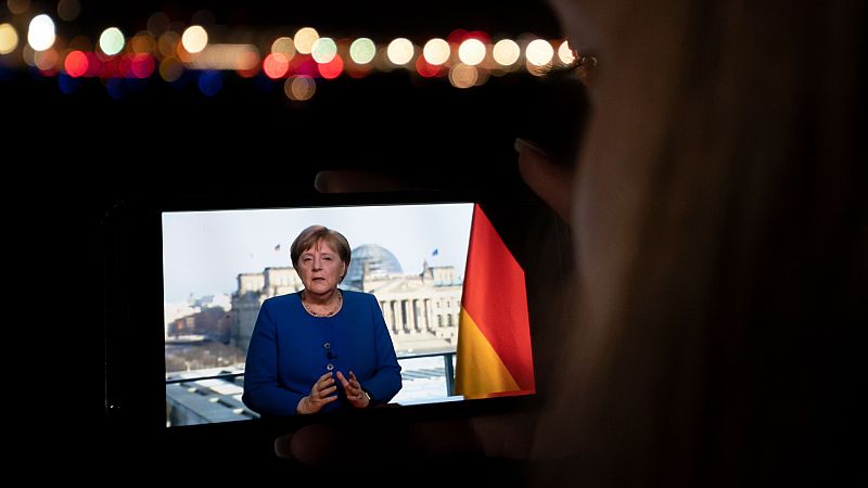 24 horas - Merkel: "Desde la Segunda Guerra Mundial no ha habido un desafío así para nuestro país" - Escuchar ahora