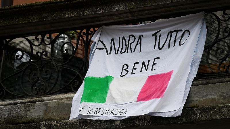 Boletines RNE - Cifra récord en Italia: 620 fallecidos más que ayer - Escuchar ahora