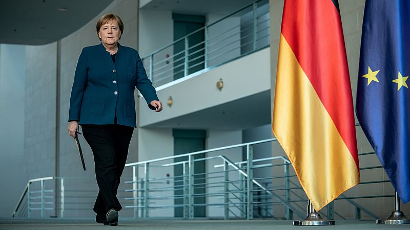 14 Horas Fin de Semana - Merkel estudia con los estados medidas para paliar la crisis del coronavirus - Escuchar ahora