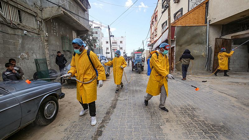 14 Horas Fin de Semana - El coronavirus podría comprometer el sistema de salud en Gaza - Escuchar ahora