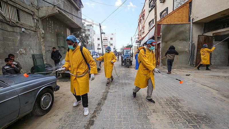 14 Horas Fin de Semana - El coronavirus podría comprometer el sistema de salud en Gaza - Escuchar ahora