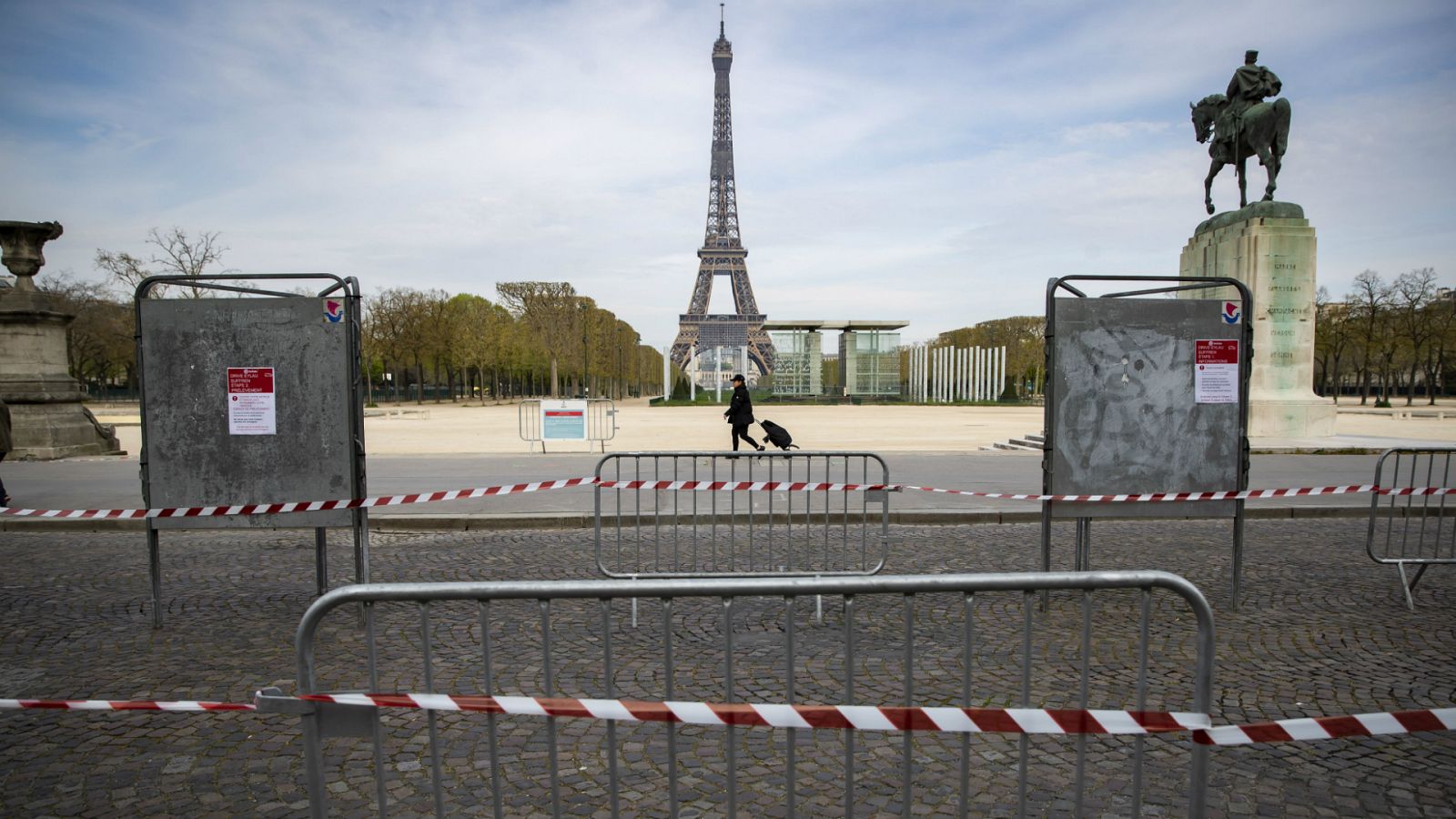 La economía de Francia se desplomó un 6 % en el primer trimestre