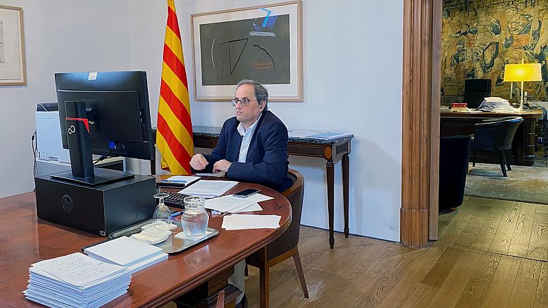 España a las 8 Fin de Semana - Torra amenaza con no apoyar la prórroga del estado de alarma si no recupera las competencias - Escuchar ahora