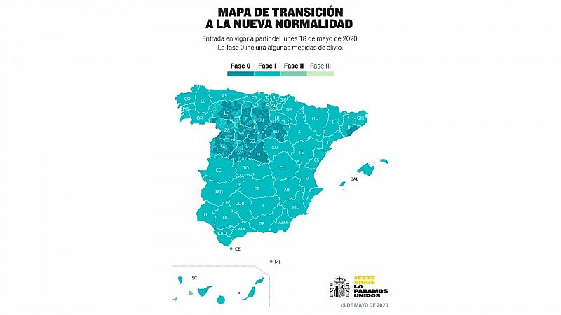 24 horas - Madrid, el área metropolitana de Barcelona y la mayoría de Castilla y León continúan en fase 0 con mejoras - Escuchar ahora