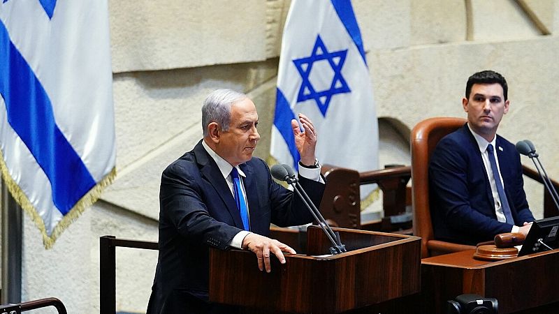 14 horas fin de semana -  Benjamín Netanyahu y el centrista Beny Gantz se alternarán como primeros ministros en Israel - Escuchar ahora