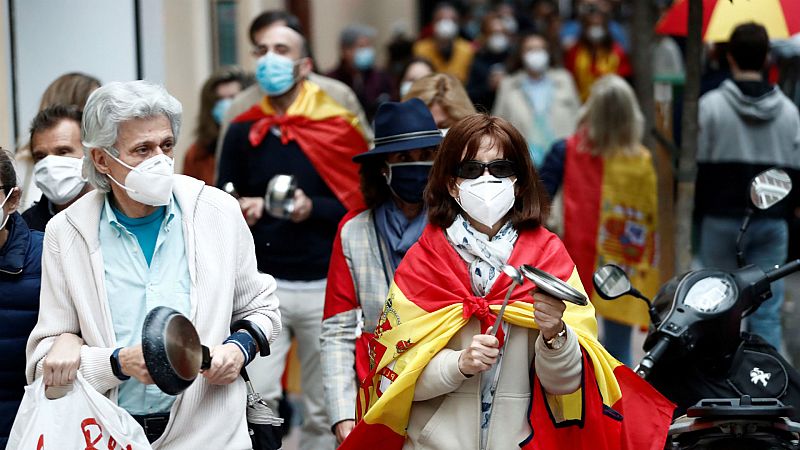  14 horas - La Fiscalía dice que el estado de alarma no justifica restringir el derecho de manifestación - Escuchar ahora