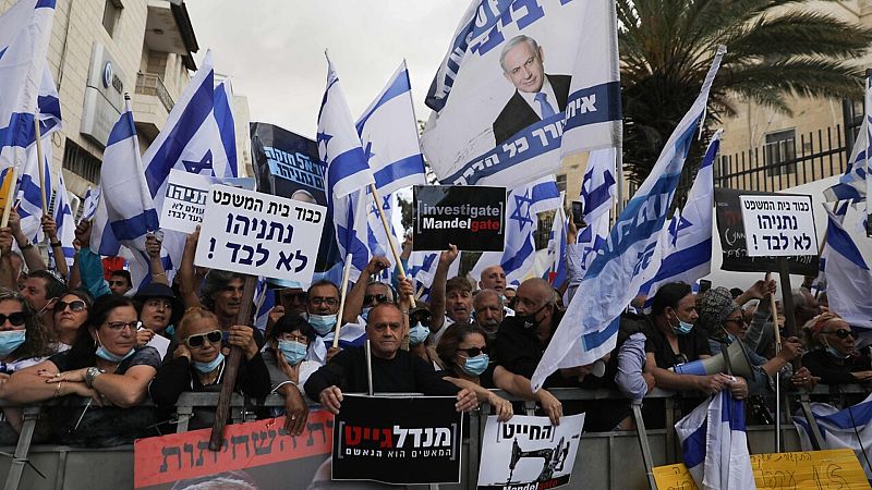 14 horas fin de semana - Manifestaciones a favor y en contra por el juicio a Netanyahu - Escuchar ahora 
