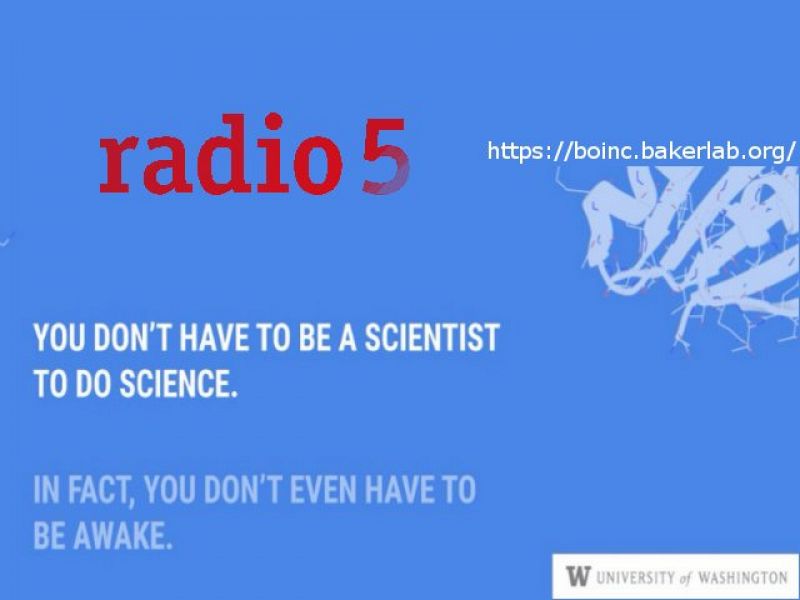 Radio 5 - Noticias Tarde - Rosetta@home UW - Escuchar ahora