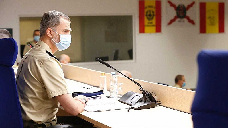 Boletines RNE - Felipe VI agradece la labor de las Fuerzas Armadas en la lucha contra el coronavirus - Escuchar ahora