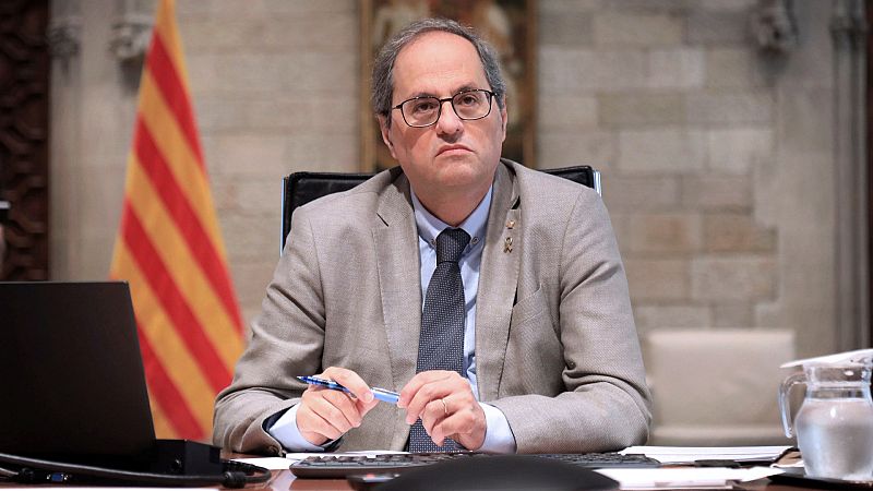 Torra advierte que el pacto ERC-PSOE no vincula al Govern