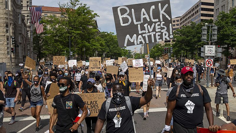 24 horas - Las protestas por la muerte de George E-Floyd, de EE.UU. al mundo - Escuchar ahora