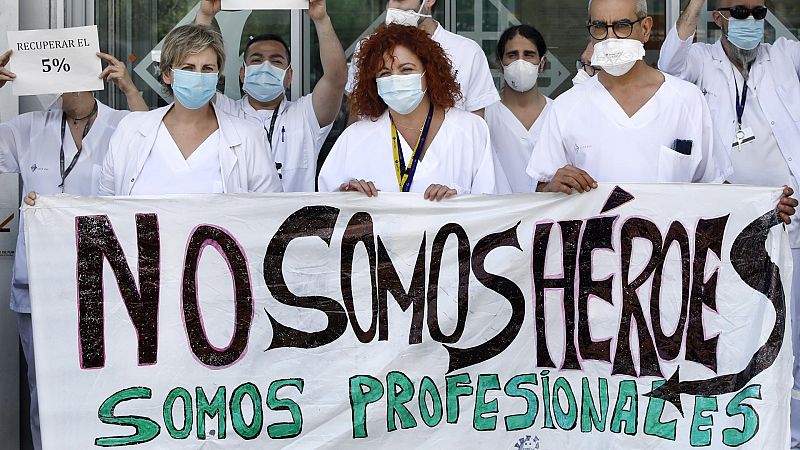 24 horas - Elvira González, presidenta de AETESYS: "Me gustaría que nuestros políticos nos defendieran como merecemos y no nos utilizaran como armas arrojadizas" - Escuchar ahora