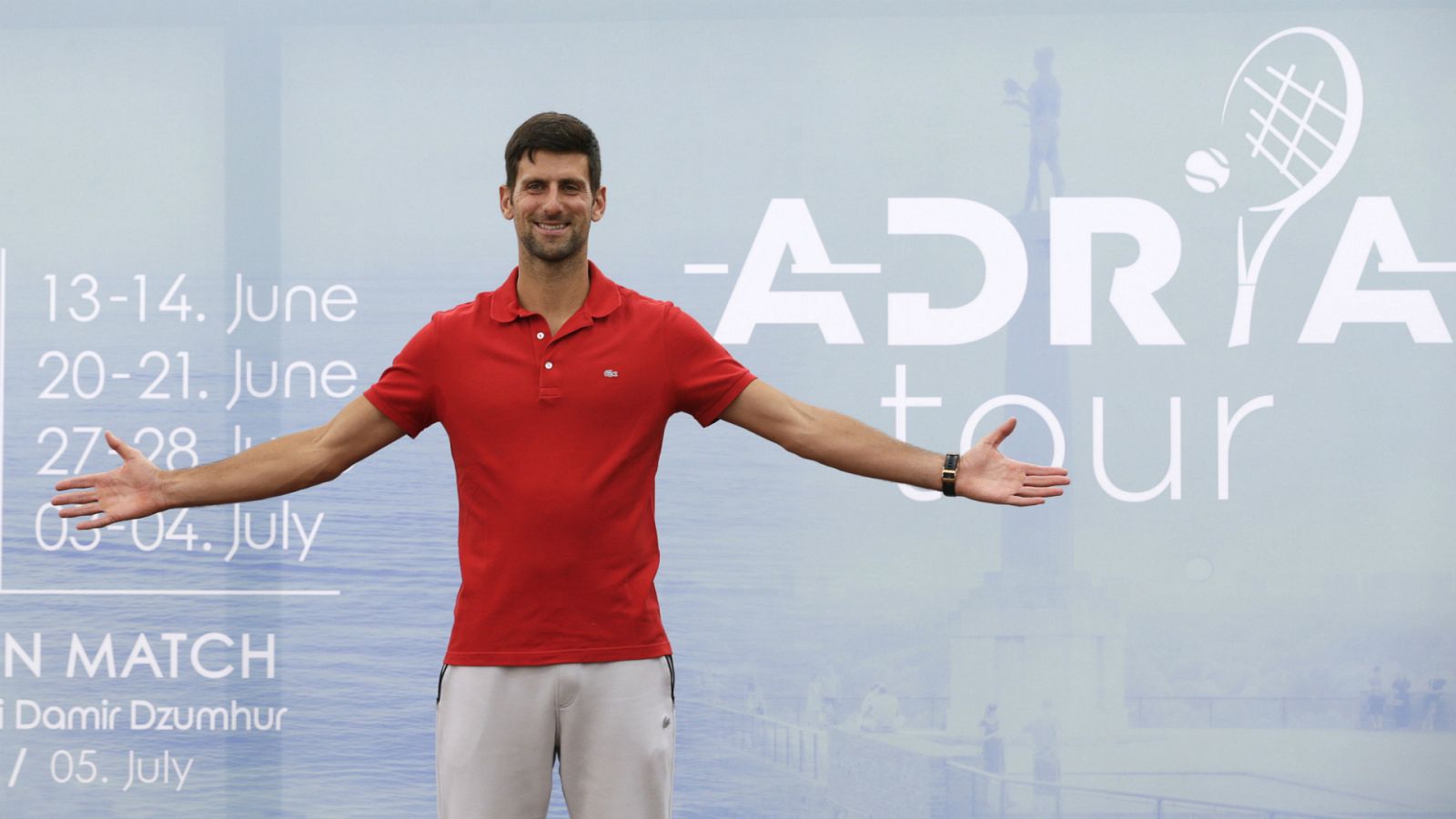 14 horas - Djokovic da positivo por COVID-19 - Escuchar ahora