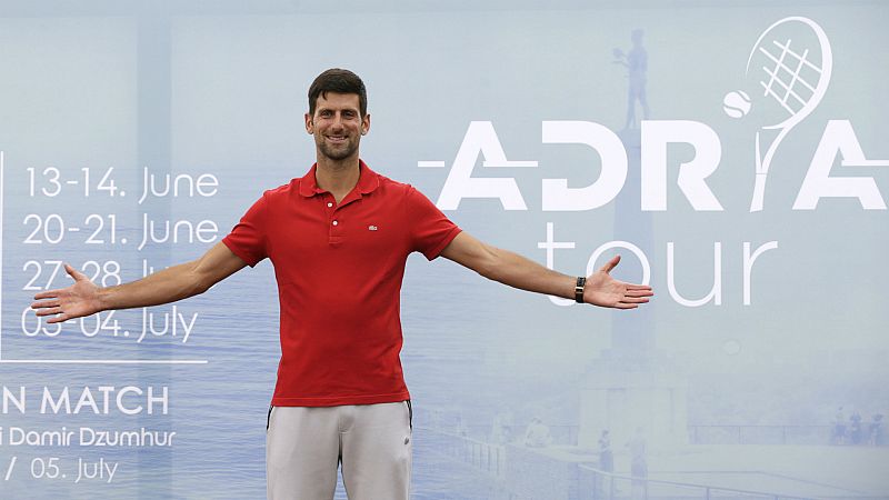 14 horas - Djokovic da positivo por COVID-19 - Escuchar ahora