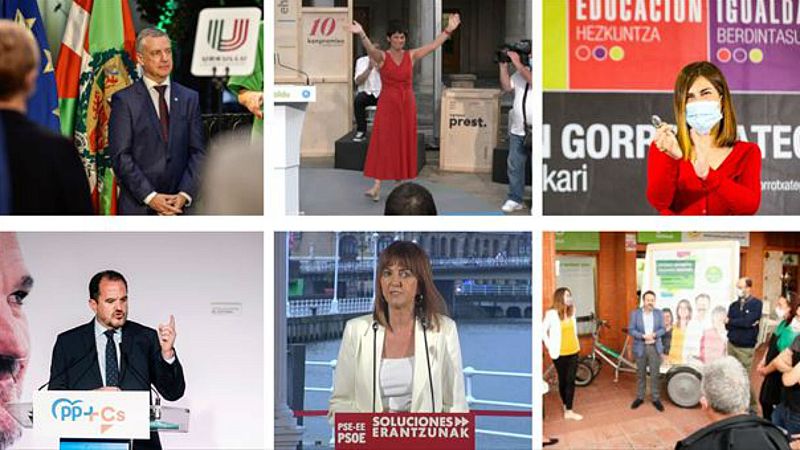 Las mañanas de RNE con Íñigo Alfonso - Arranca la campaña electoral más atípica en Euskadi - Escuchar ahora