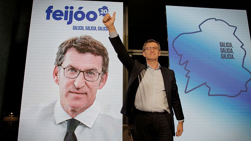 Las mañanas de RNE con Íñigo Alfonso - Arranca la campaña electoral en Galicia con Feijóo como ganador - Escuchar ahora