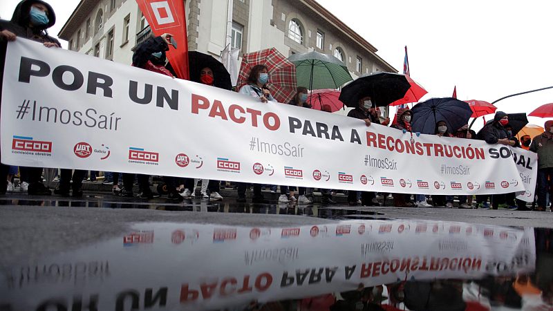 14 horas Fin de Semana - UGT y CCOO piden un gran pacto nacional para la reconstucción tras la pandemia - Escuchar ahora
