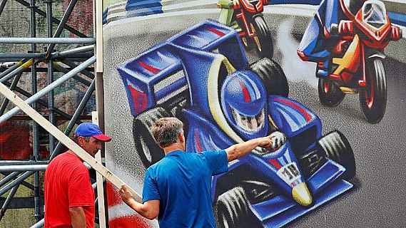 El vestuario en Radio 5