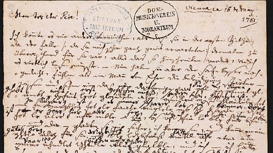 Cartas de Mozart - Cartas de Mozart - 04/07/20 - escuchar ahora