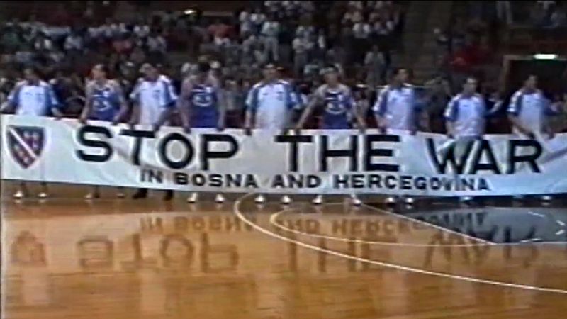 Cinco Continentes -  Guerra de Bosnia: el baloncesto contra el cerco de Sarajevo