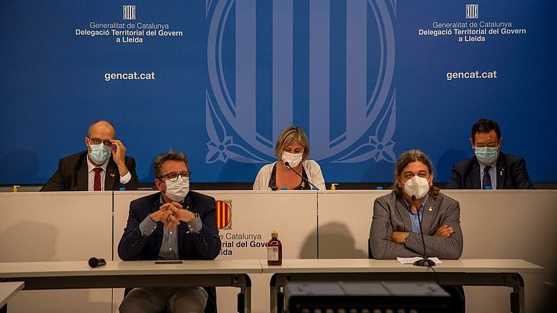 Boletines RNE - El Govern ordena el confinamiento domiciliario en Lleida y 7 municipios del Segrià por el brote de coronavirus - Escuchar ahora