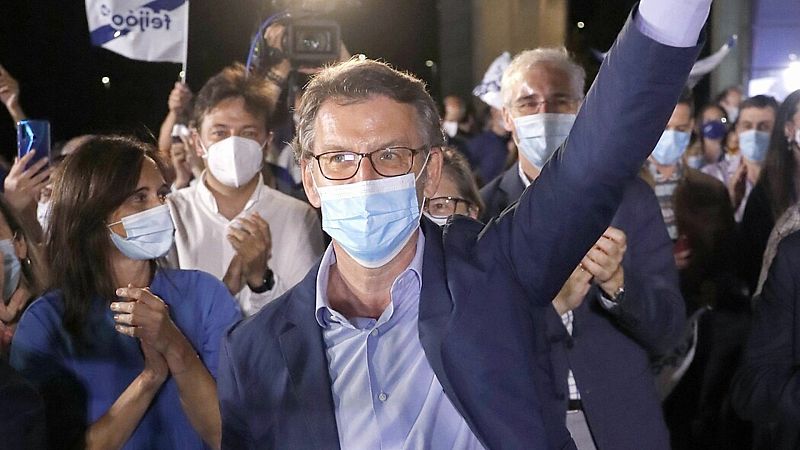 14 horas - Feijo encadena su cuarta mayora absoluta y el BNG liderar la oposicin - Escuchar ahora