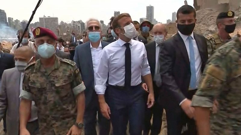  4 horas - Macron, primer jefe de Estado en visitar Beirut tras la tragedia - Escuchar ahora