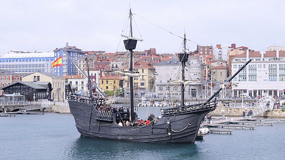 Españoles en la mar