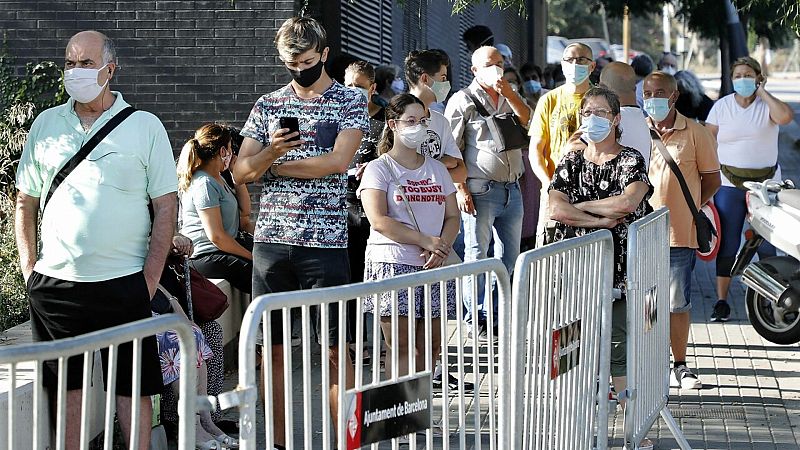 24 horas fin de semana - 20 horas - El fin de semana vuelva a elevar el nivel a rojo por riesgo de contagio en Cataluña  - Escuchar ahora