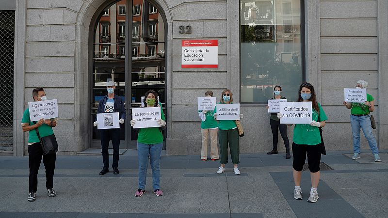 14 horas - Los sindicatos anuncian huelga del profesorado de Madrid - Escuchar ahora