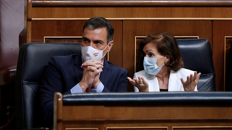 14 horas - El Congreso rechaza que Sánchez y Calvo comparezcan para explicar la marcha de España de Juan Carlos I - Escuchar ahora
