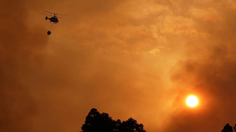 24 horas fin de semana - 20 horas - Sigue sin controlar el incendio en La Palma aunque se ha evitado que llegue a la zona más frondosa - Escuchar ahora 