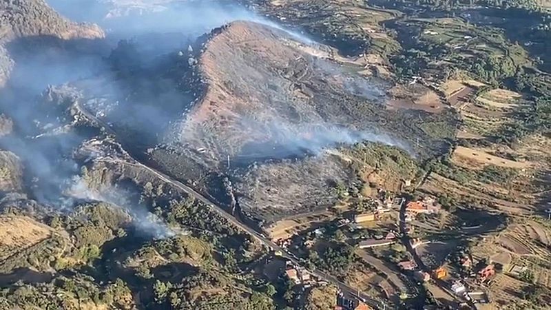 24 horas fin de semana - Estabilizado el incendio de La Palma, aunque sigue activo - Escuchar ahora 