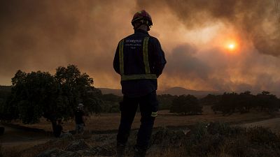 14 horas - Estabilizado el incendio de Almonaster la Real (Huelva) - Escuchar ahora