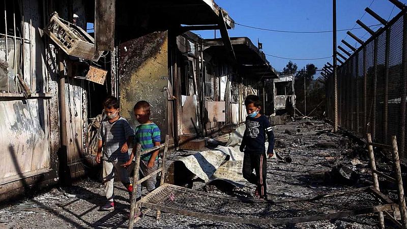 Todo noticias mañana - Crisis refugiados Grecia tran incendio Moria - Escuchar ahora