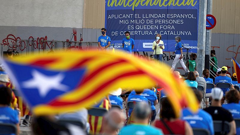 España a las 8 Fin de Semana - El independentismo emplaza a ERC y JxCat a trabajar de manera conjunta en una Diada marcada por el coronavirus - Escuchar ahora