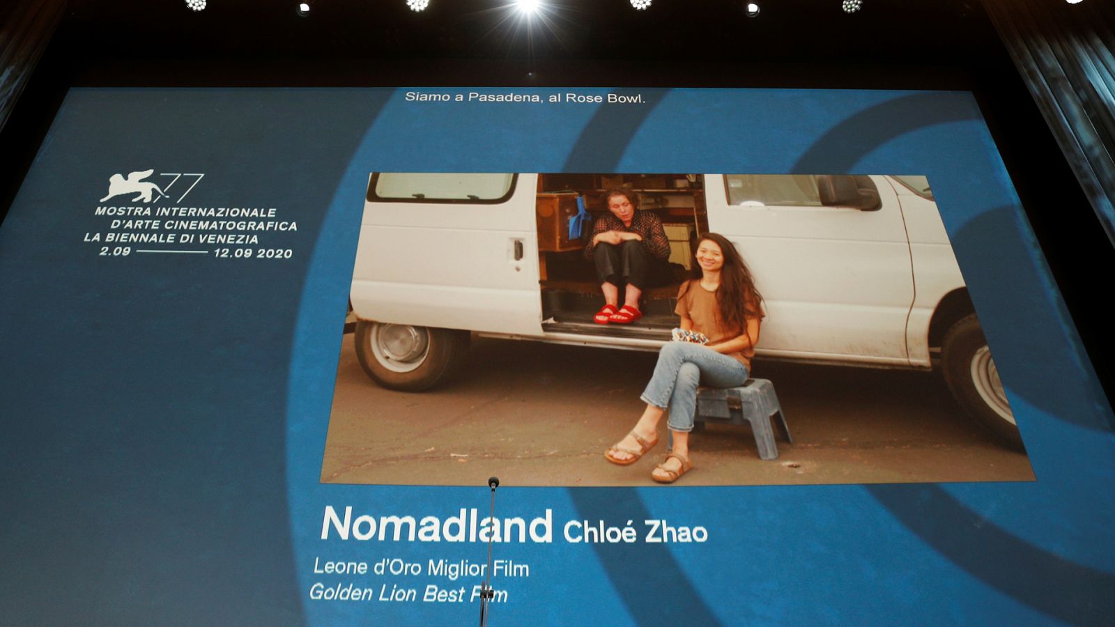 20 horas Fin de Semana - La favorita 'Nomadland' se lleva el León de Oro en la Mostra de Venecia - Escuchar ahora