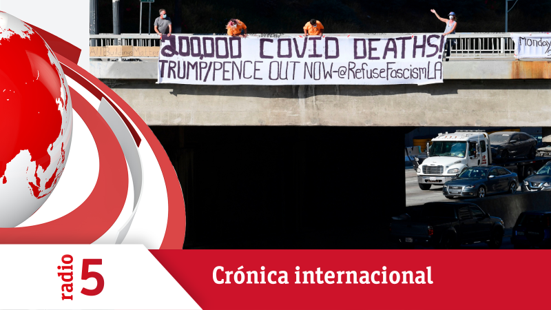  Crónica Internacional - EEUU roza los 200.000 muertos por coronavirus - Escuchar ahora