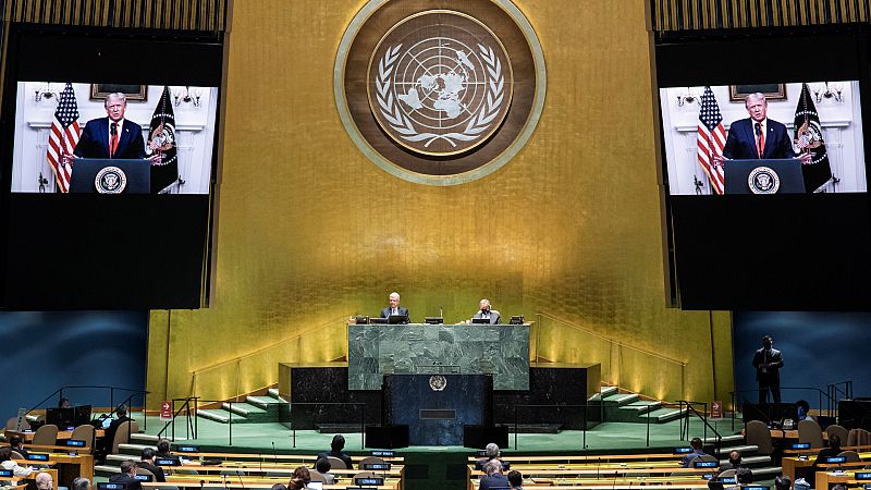 24 horas - China y EE.UU. escenifican su enfrentamiento en la Asamblea de la ONU - Escuchar ahora