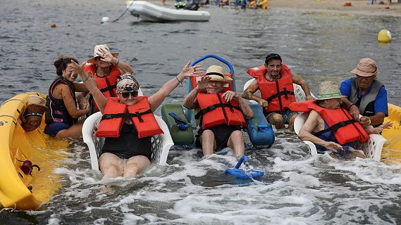 Españoles en la mar